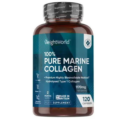 WeightWorld ad: Pure Marine Collagen Capsules