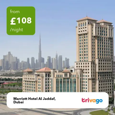 trivago ad: Hotel deals in Dubai