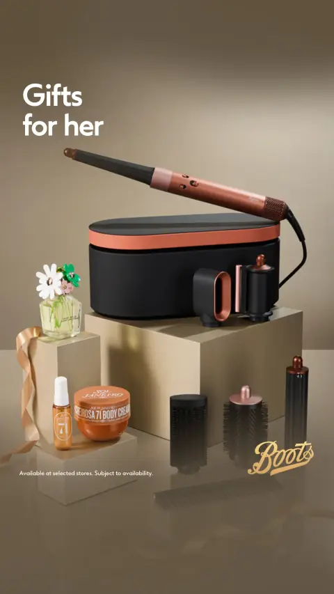 Boots UK ad: Gifts for her