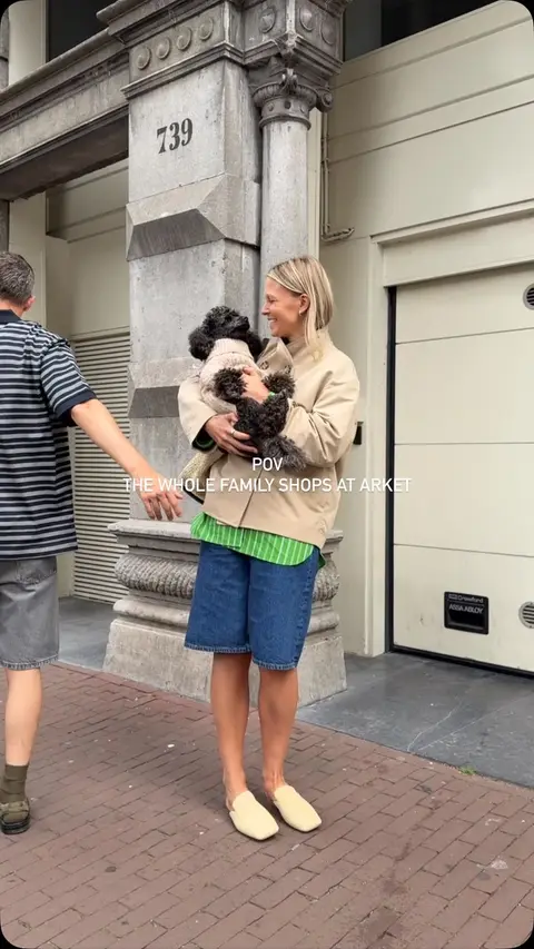 ARKET ad: POV the whole family shops at @arketofficial #ARKET ad