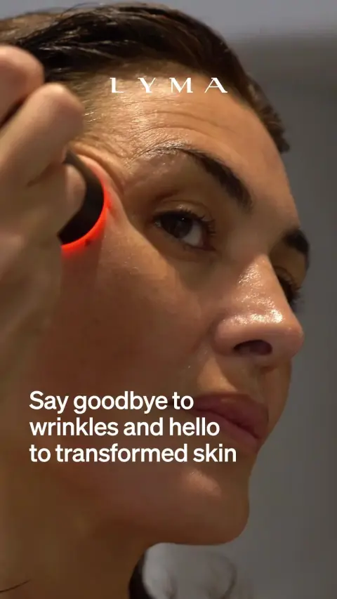 LYMA ad: The LYMA Laser. Clinic grade results, at home.