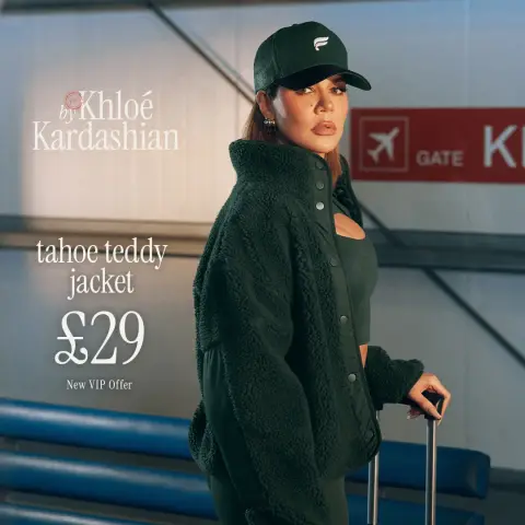 Fabletics ad: Limited-Edition Khloé X Fabletics Collab