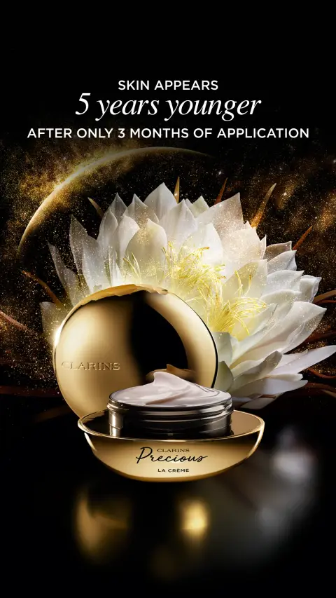 Clarins ad: From Europe's #1 skincare brand