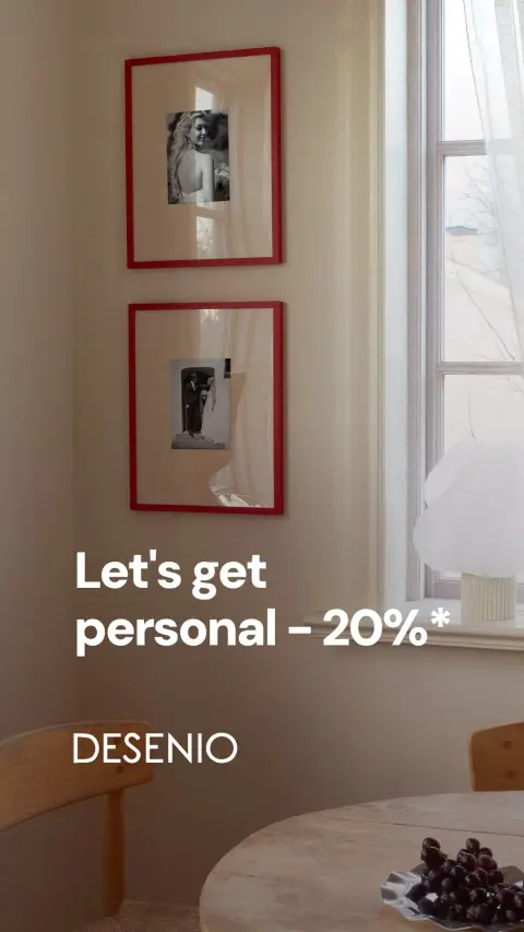 Desenio ad: Art for cherished memories