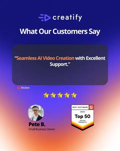 Creatify AI ad: Smarter testing. Faster execution. Higher ROI. 💡