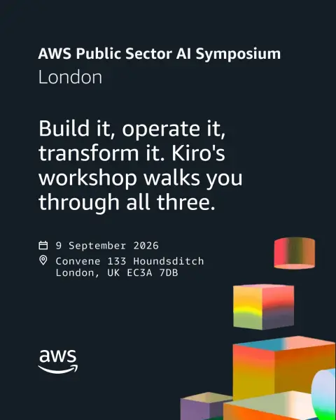 Amazon Web Services ad: Free AI Event for Public Sector