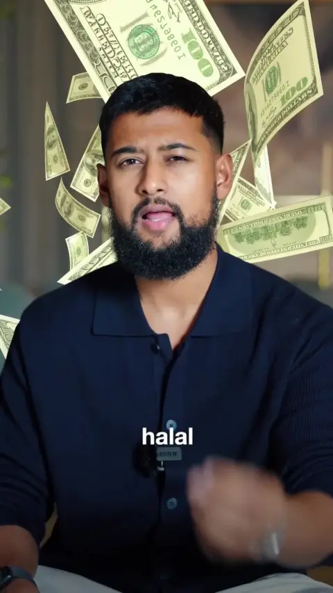 The Muslimpreneur ad: DM "Ready", and I’ll send you a free guide on building a Halal online business.