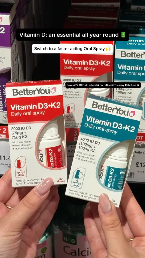 BetterYou ad: Switch to a Spray & SAVE in the Holland & Barrett Wellness Day Sale 💸
