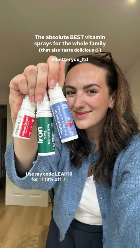 BetterYou ad: My code 'LEAH10' for 10% off ✨