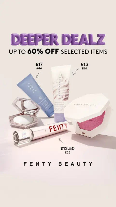 fentybeauty ad: SHOP THE FENTY FAM SALE