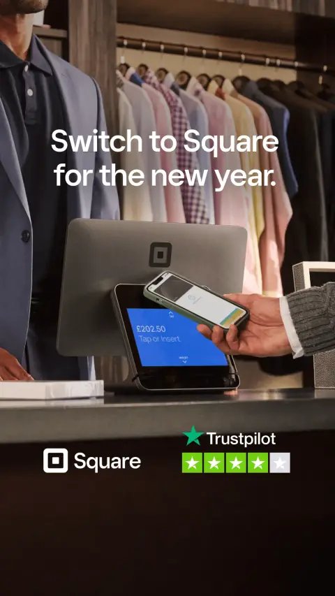 Square ad: Streamline with Square.