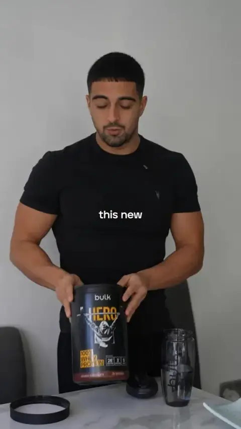 bulk ad: Hero 100% Whey Protein