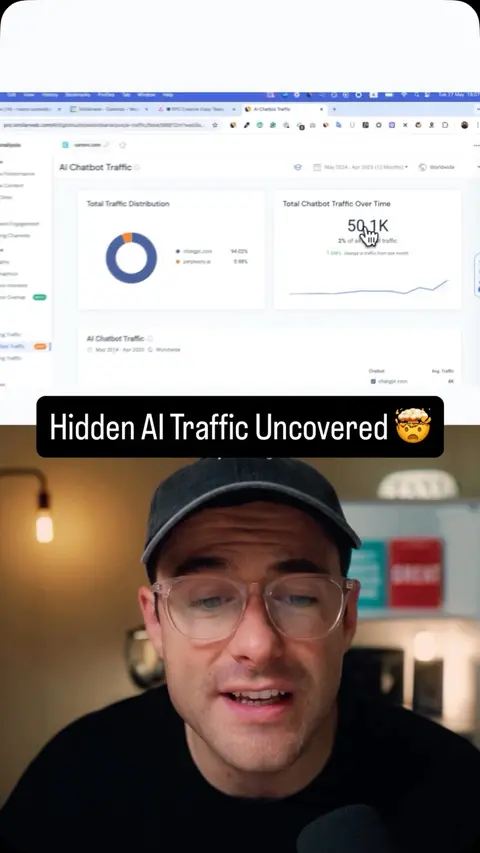 Similarweb ad: Think ChatGPT referrals can’t be tracked