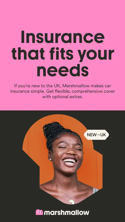 Marshmallow ad: Car insurance that fits you