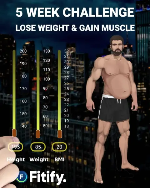 Fitify ad: Lose weight, burn fat, build muscle & strength 💪