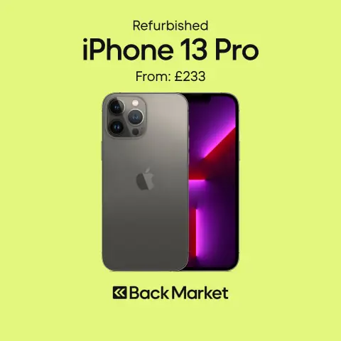Back Market ad: Apple iPhone 16 Plus from £510