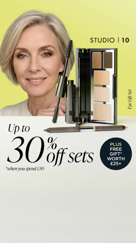 Studio 10 ad: Up To 30% Off Sets + Free Gift When You Spend £50