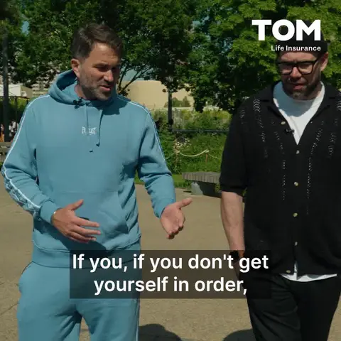 Tom.co.uk ad: Tom life insurance, for life's big moments.