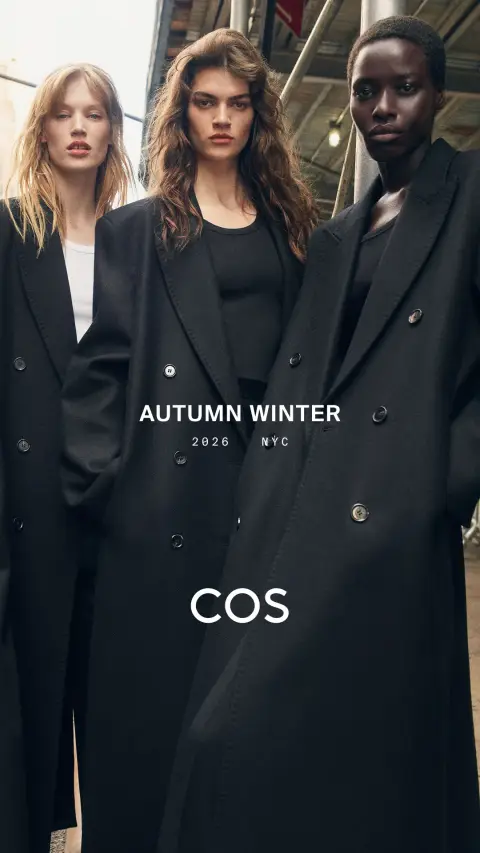 COS ad: AUTUMN WINTER 2026