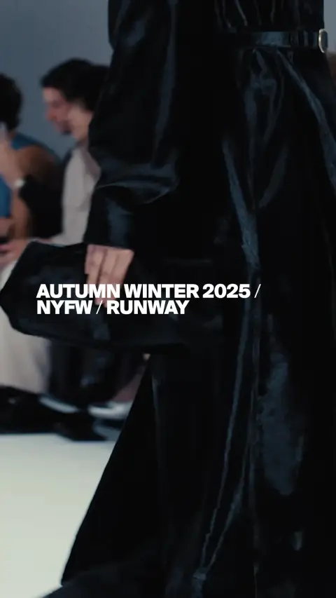 COS ad: AUTUMN WINTER 2025 / NYFW