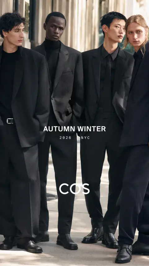 COS ad: AUTUMN WINTER 2026
