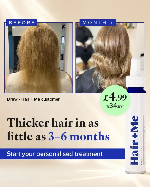 Hair + Me ad: Get growing for just £4.99