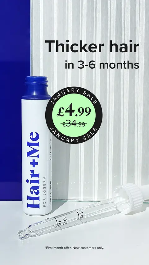 Hair + Me ad: Get growing for just £4.99 this January 💙