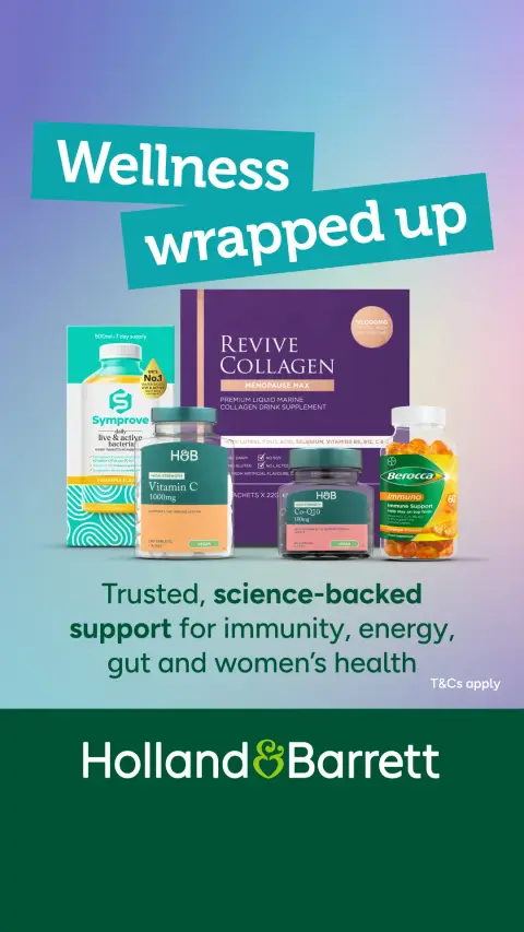 Holland & Barrett ad: Discover Winter Wellness