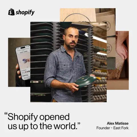 Shopify ad: Power your idea with Shopify