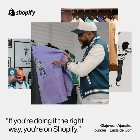 Shopify ad: Power your idea with Shopify