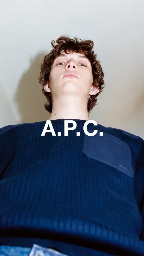 A.P.C. ad: Men Fall Collection