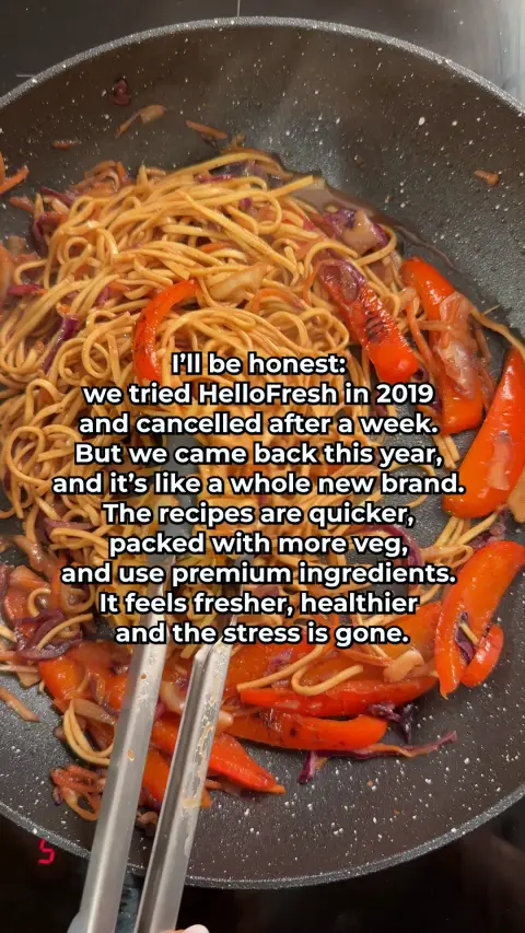 HelloFresh ad: Get 50% Off Your First Box | Plus Free Dessert For 3 Months