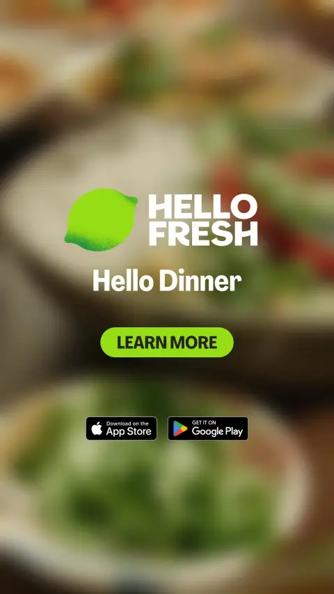 HelloFresh ad: Bring Back Dinnertime