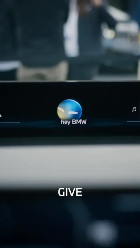 BMW ad: Can your car plan the perfect date? Ours can, because it has the BMW…