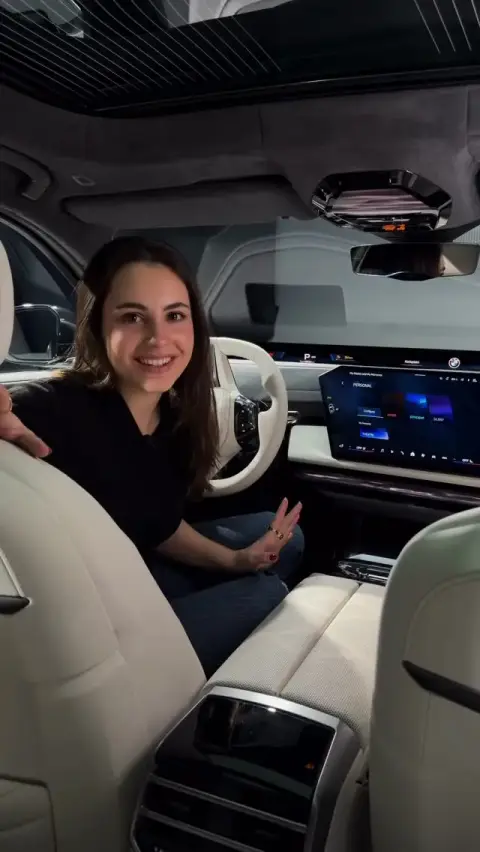 BMW ad: Meet the new @bmw 7 series ✨ From the glowing kidneys, to the crystal details…