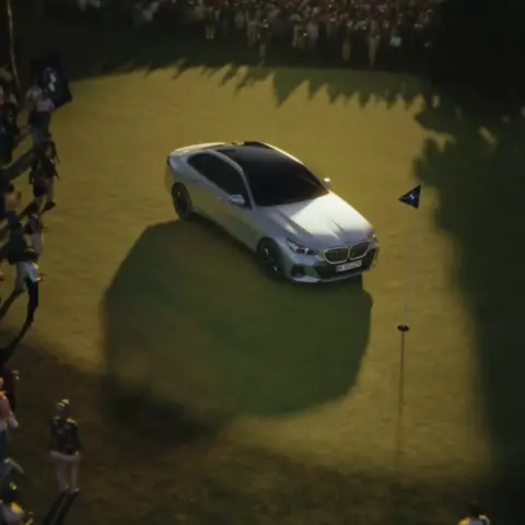 BMW ad: Your favourite BMW content, right inside your BMW.