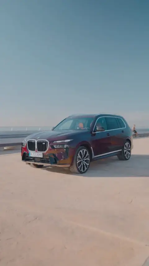 BMW ad: Plan it. See it. Drive it... into reality. The BMW X7 M60i xDrive. #THEX7 #BMW…