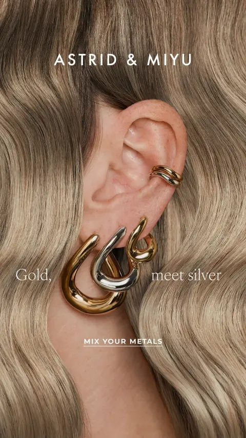 Astrid & Miyu ad: Go big. Be bold. Stack loudly.