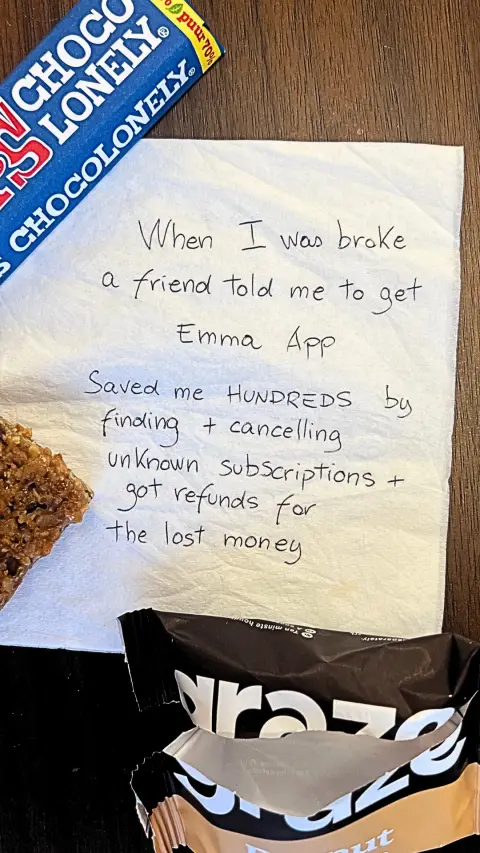 Emma ad: Take control of your 💸