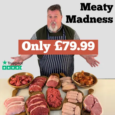 The Fat Butcher ad: All for just £79.99