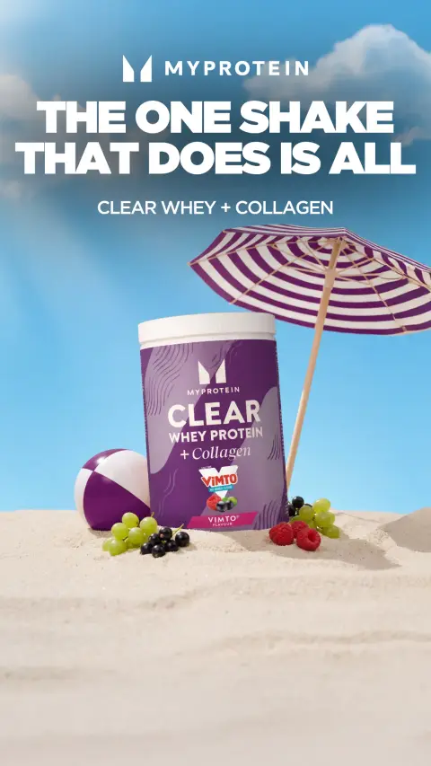 Myprotein ad: Summer, Made Clear.