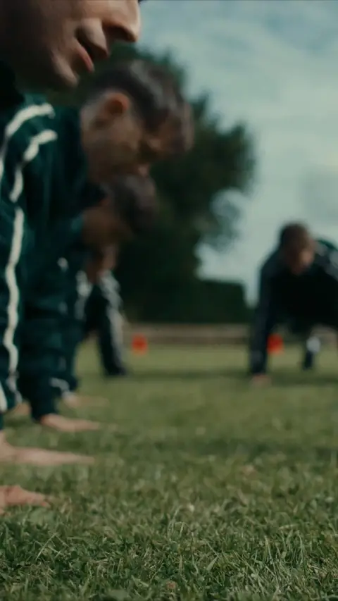 Myprotein ad: Training starts today.