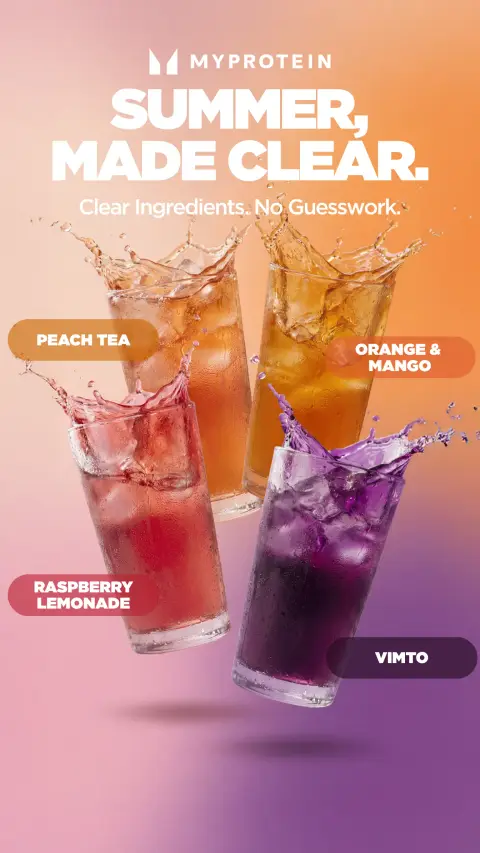 Myprotein ad: Summer, Made Clear.