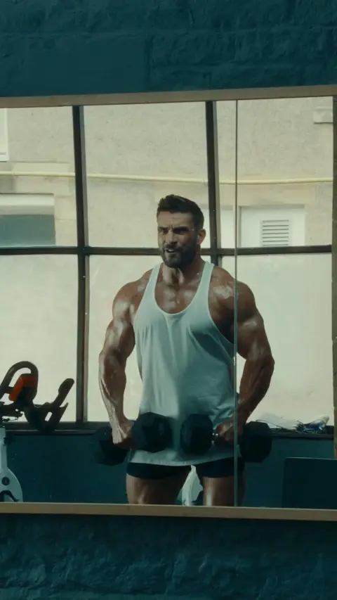 Myprotein ad: Training starts today.
