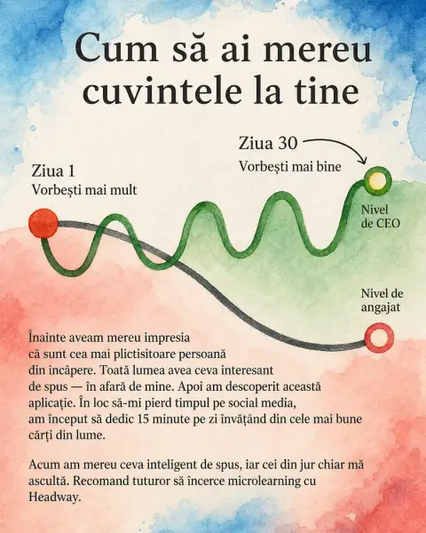 Skillsta App ad: 🗣 Stăpânește Comunicarea — Vorbește, Convinge, Conectează!