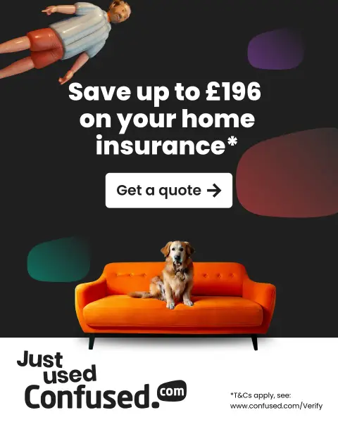 Confused.com ad: Get a quote in minutes
