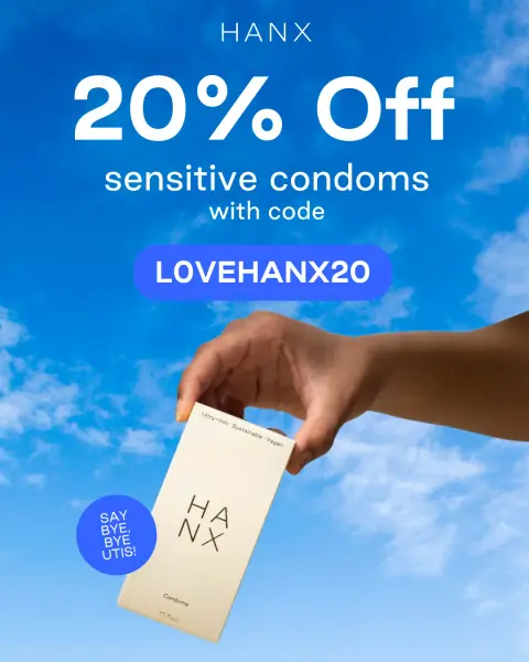 HANX ad: Switch To HANX For No-Nasties Protection