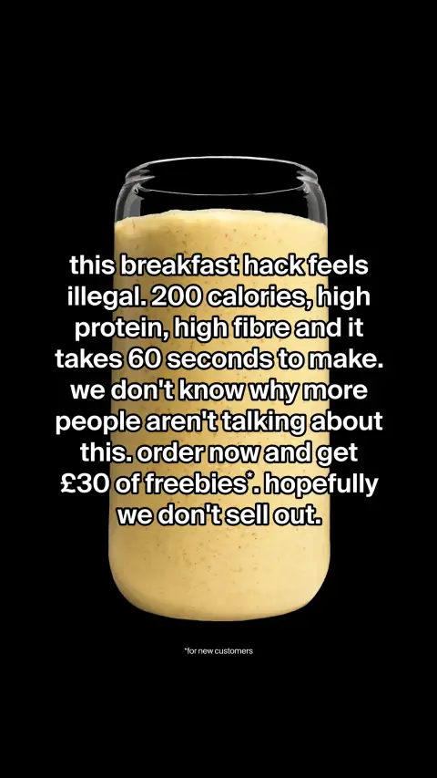 Huel ad: The weight-loss habit that sticks