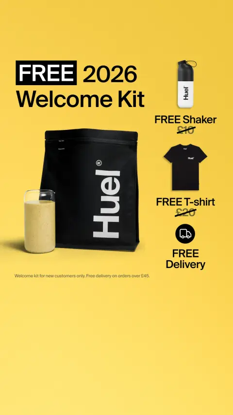 Huel ad: Breakfast Sorted in 60 Seconds