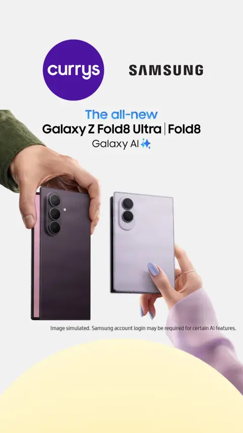 Currys ad: Pre-order | Samsung